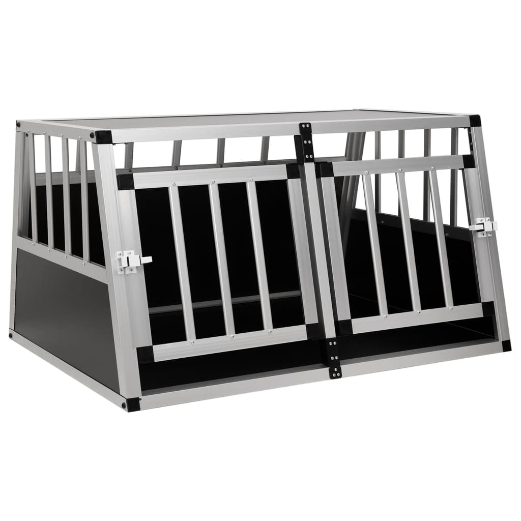Vidaxl Dog Bank avec double porte 89x69x50 cm