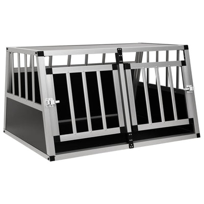 Vidaxl Dog Bank avec double porte 89x69x50 cm