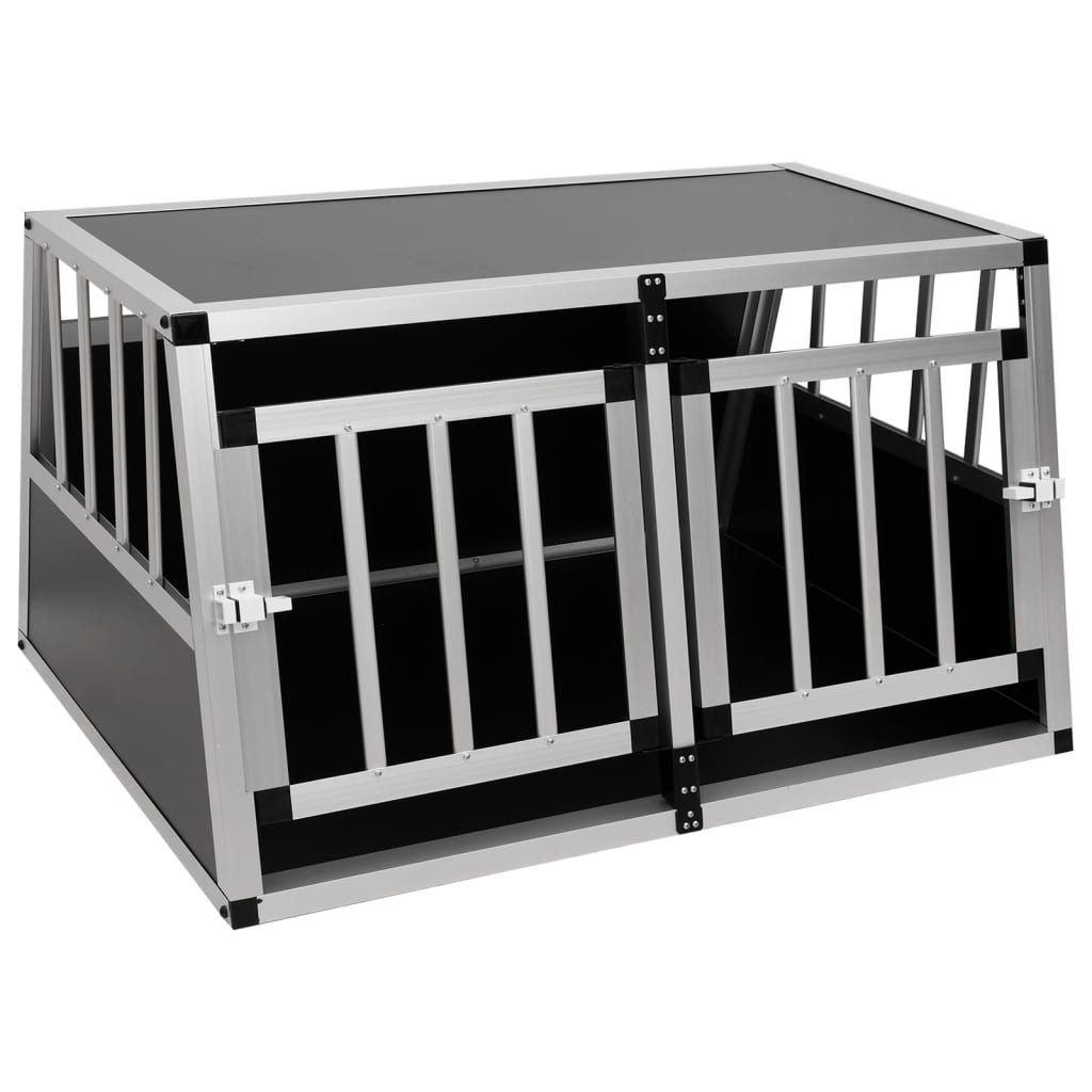 Vidaxl Dog Bank avec double porte 89x69x50 cm