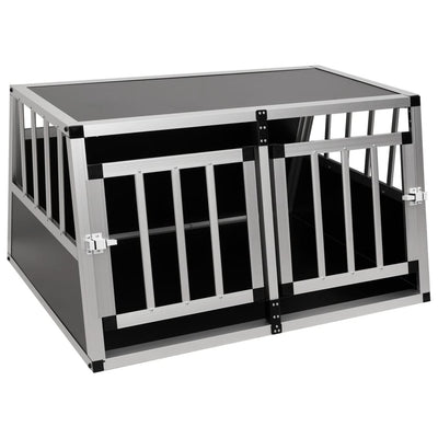 Vidaxl Dog Bank avec double porte 89x69x50 cm