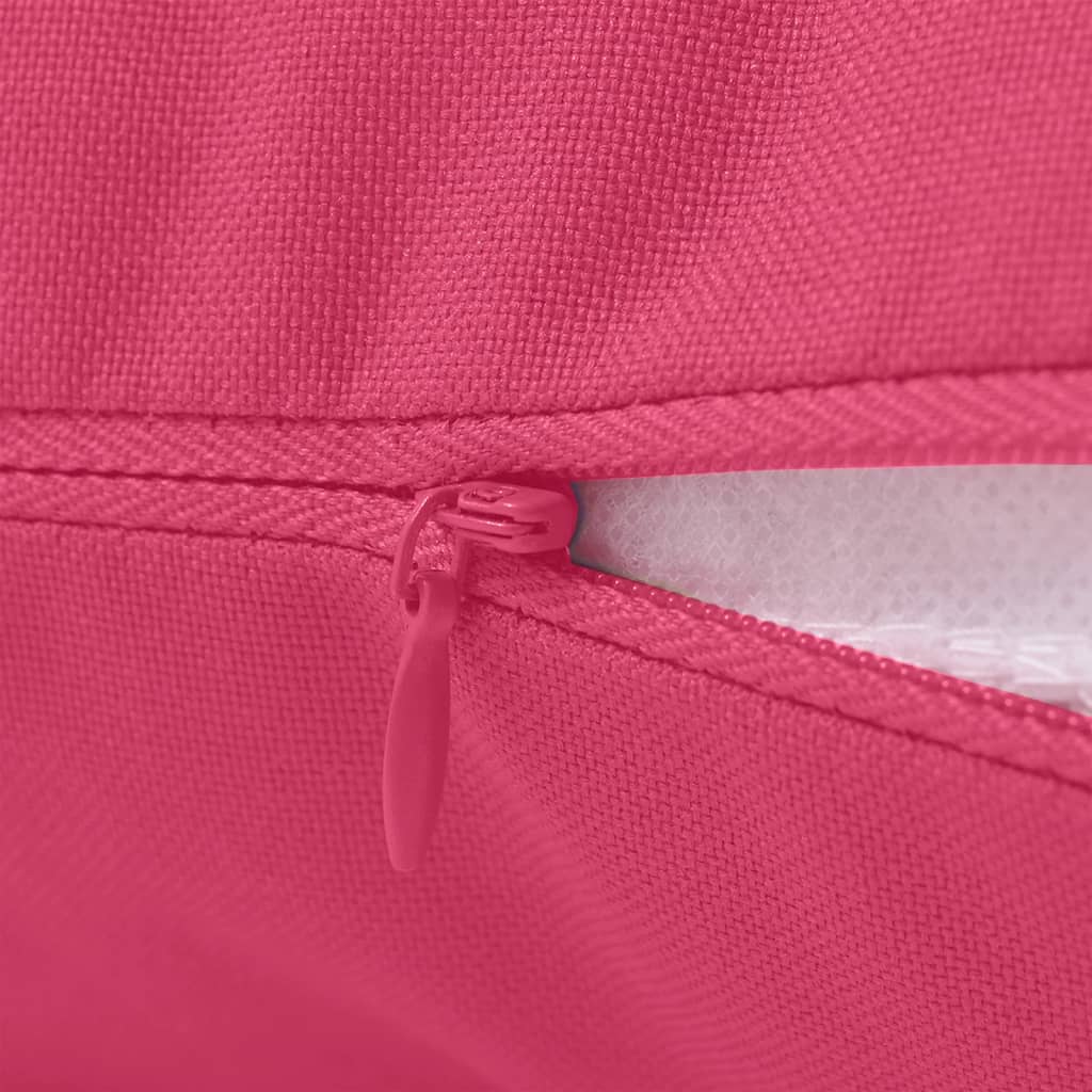 Vidaxl Coussins extérieurs 60x60 cm rose 2 pcs