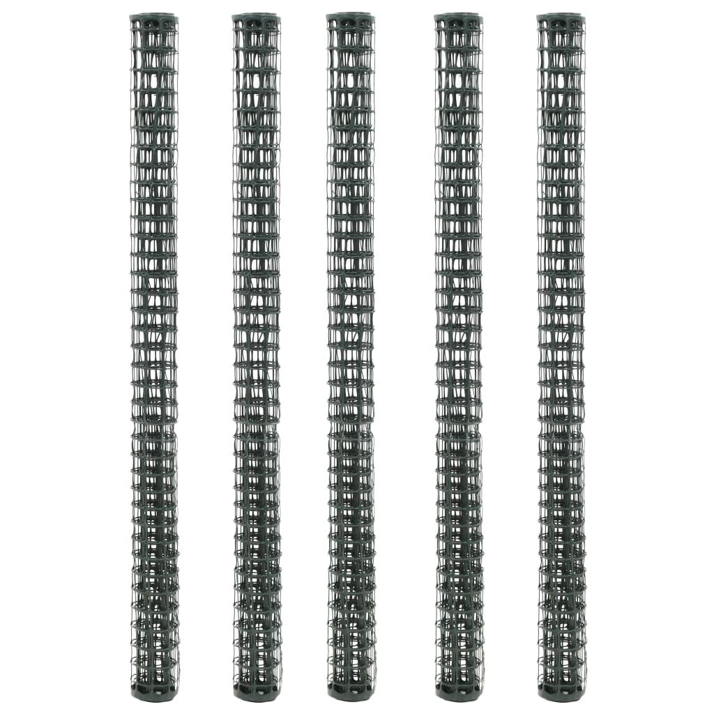 Vidaxl Garden Gates Gaas 5 PCS 1x1,2 m HDPE vert