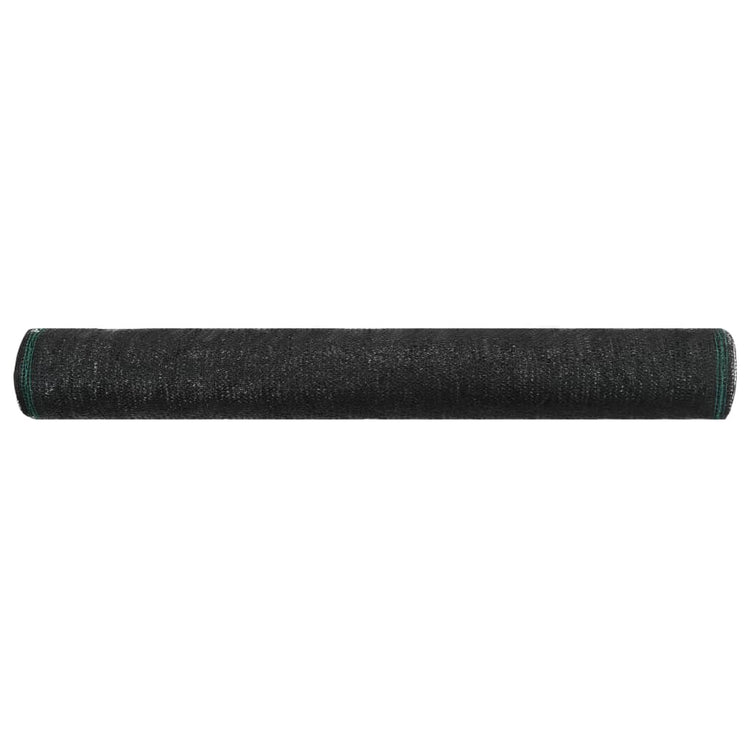 Écran de tennis Vidaxl 1,8x100 m HDPE noir