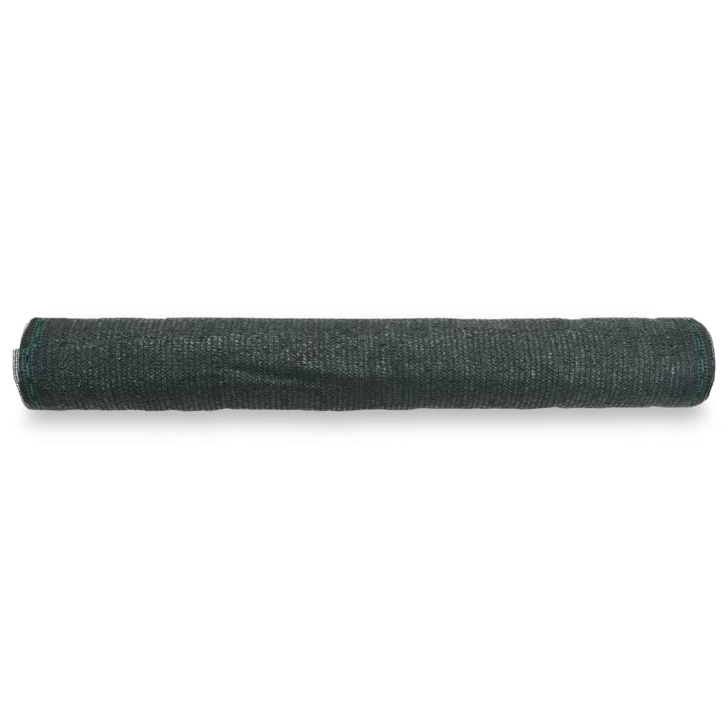 Écran de tennis Vidaxl 1,8x50 m vert HDPE