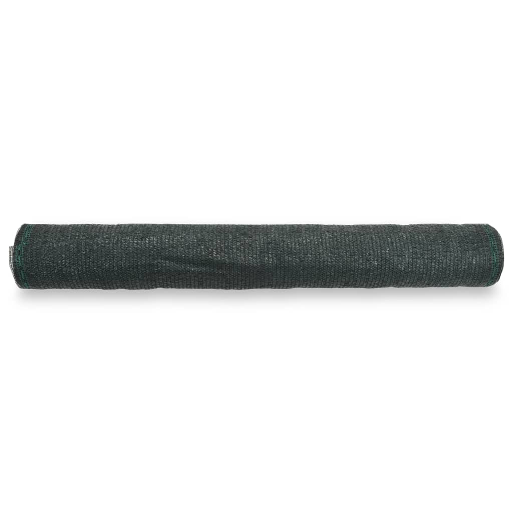 Écran de tennis Vidaxl 2x25 m Green HDPE