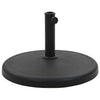 Vidaxl Parasol Foot à environ 19 kg de polyresin noir