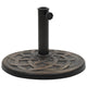 Vidaxl Parasol Foot environ 19 kg en bronze en polyresin -colore