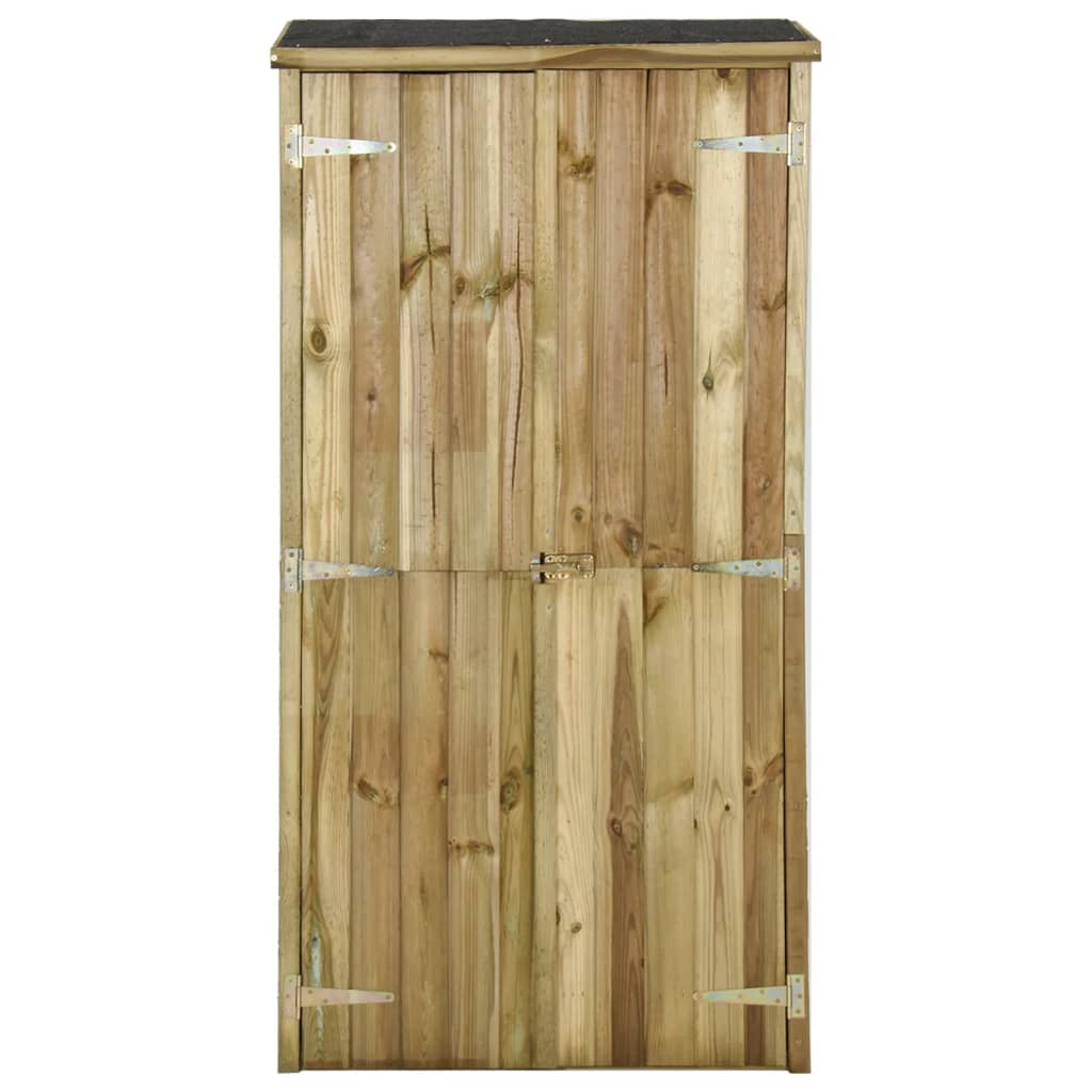 Vidaxl jardin hangar 85x48x177 cm en bois de pin