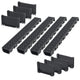 Gouttières de drainage vidaxl 4 m plastique