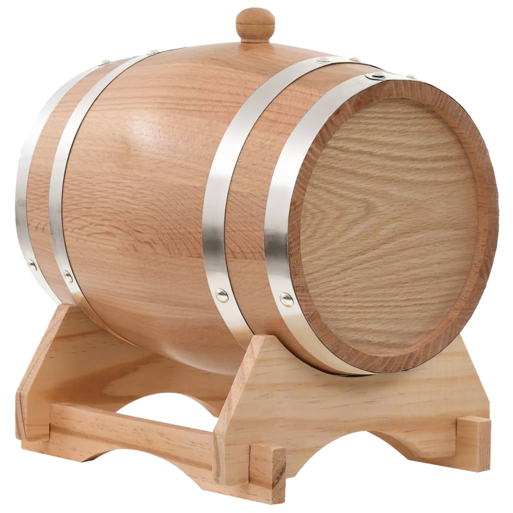 Baril de vin vidaxl avec un chêne solide Tap 6 L