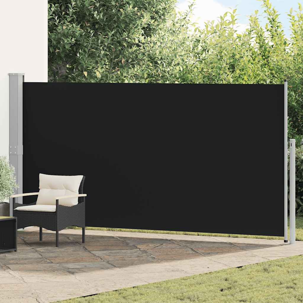 Pare-brise Vidaxl extensible 160x500 cm bleu