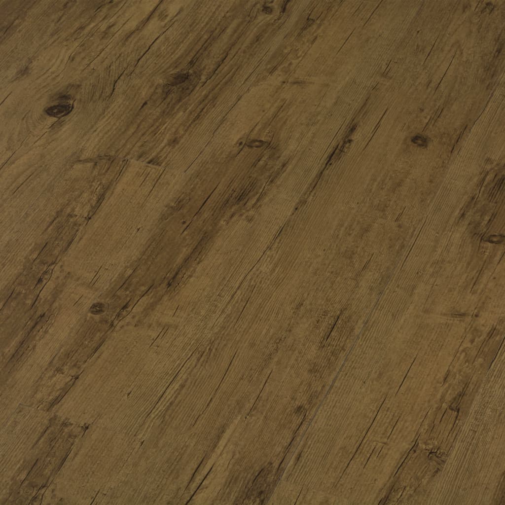 Vidaxl Floorboards auto-adhésif 4,46 m² 3 mm PVC Natural Brown