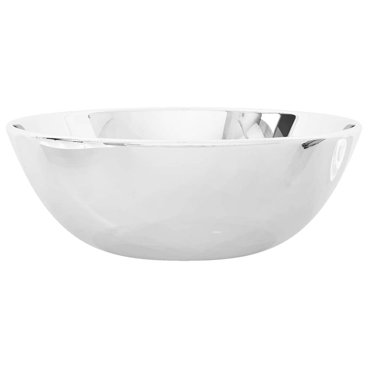 Vidaxl Washbasin 28x10 cm en céramique argenté couleur