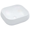 Vidaxl Washbasin 44.5x39.5x14.5 cm blanc céramique