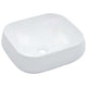 Vidaxl Washbasin 44.5x39.5x14.5 cm blanc céramique