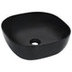 Vidaxl Washbasin 42.5x42.5x14,5 cm Black en céramique