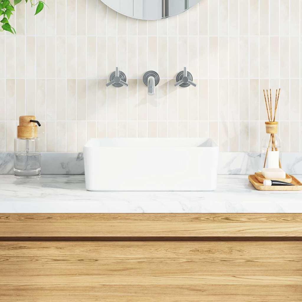 Vidaxl Washingin 40x30x13 cm Céramique blanc