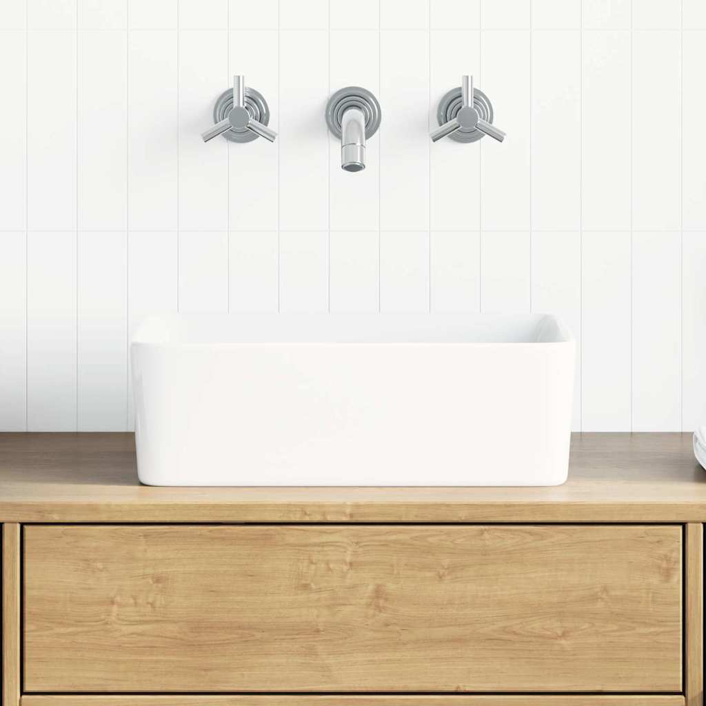 Vidaxl Washingin 40x30x13 cm Céramique blanc