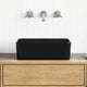 Vidaxl Washbasin 40x30x13 cm en céramique noir