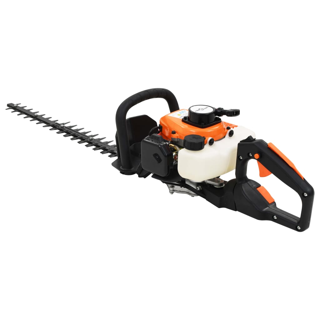 Coupe de haies vidaxl sur l'orange à essence 722 mm et noir