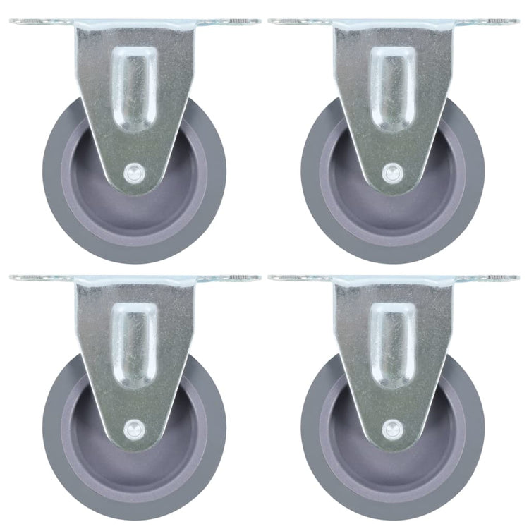 Vidaxl Roues fixes 4 ST 75 mm