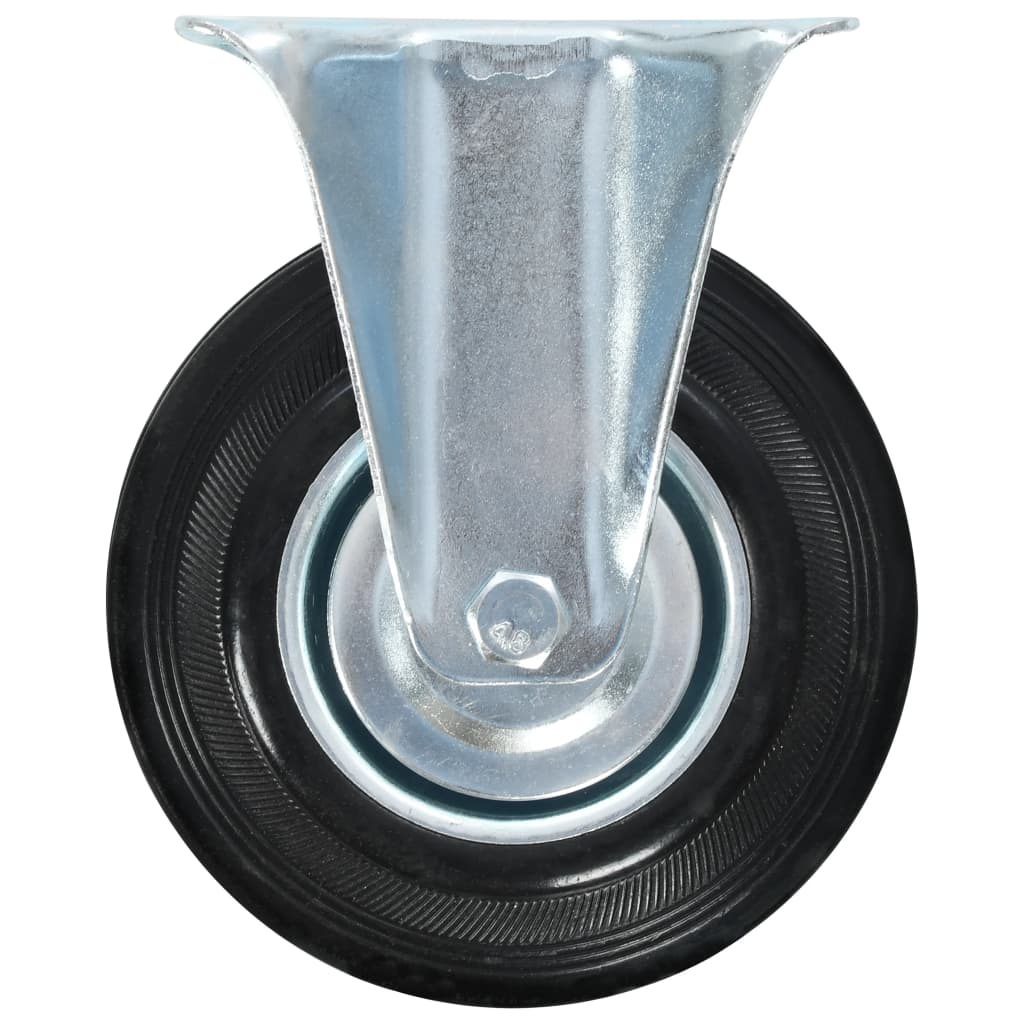 Vidaxl Roues fixes 4 ST 125 mm