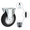 Vidaxl Roues fixes 4 ST 200 mm