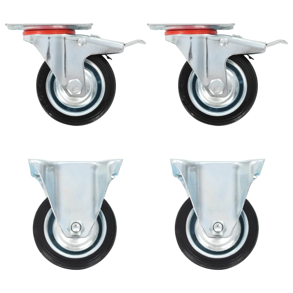 Roues vidaxl 4 st 75 mm