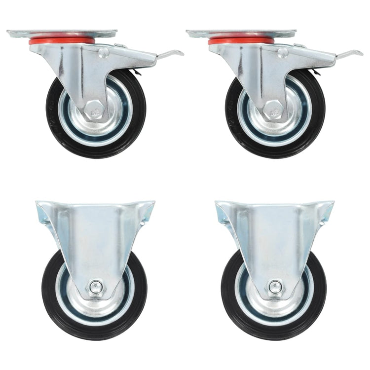 Roues vidaxl 4 st 75 mm