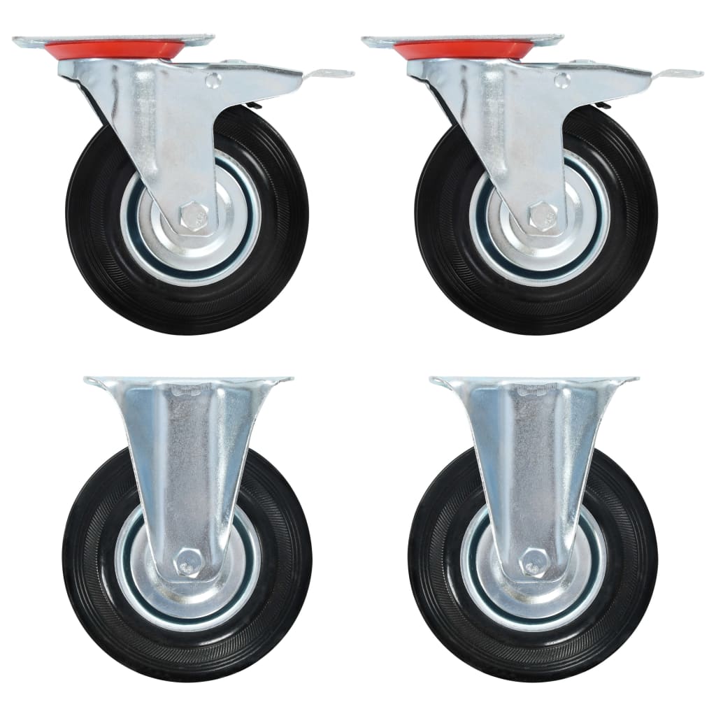 Roues vidaxl 4 st 125 mm