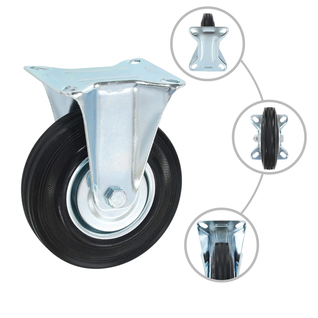 Roues vidaxl 4 st 125 mm