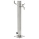 Vidaxl Garden Water Colmn Square 65 cm en acier inoxydable