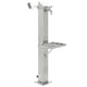 Vidaxl Garden Water Colmn Square 95 cm en acier inoxydable