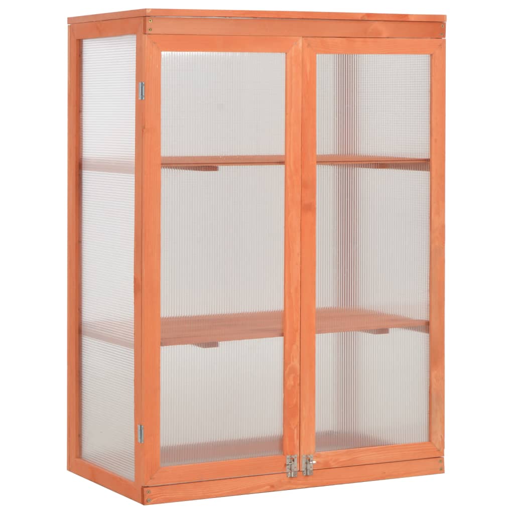 Vidaxl tuinkas 75x47x109 cm bois