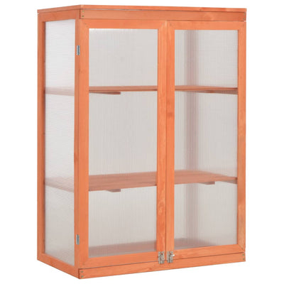 Vidaxl tuinkas 75x47x109 cm bois