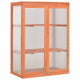 Vidaxl tuinkas 75x47x109 cm bois