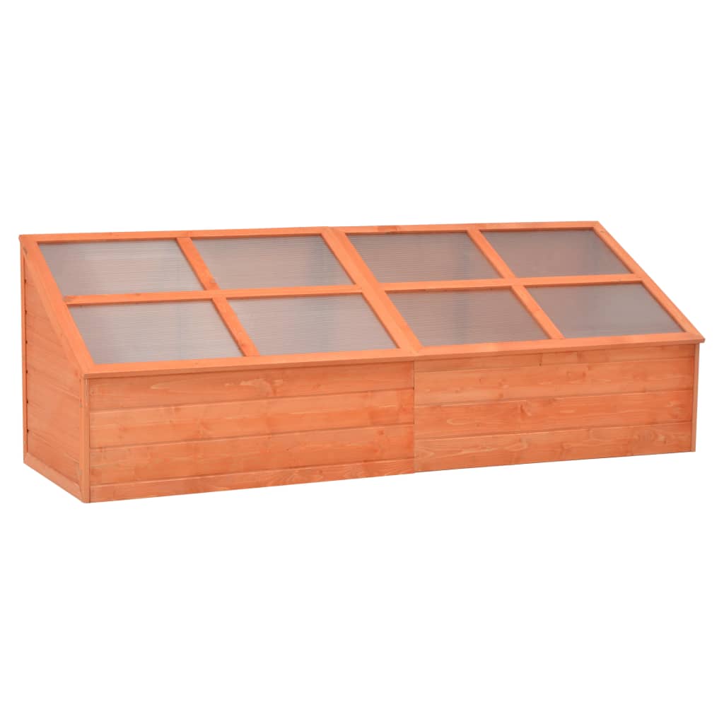 Vidaxl tuinkas 180x57x62 cm bois