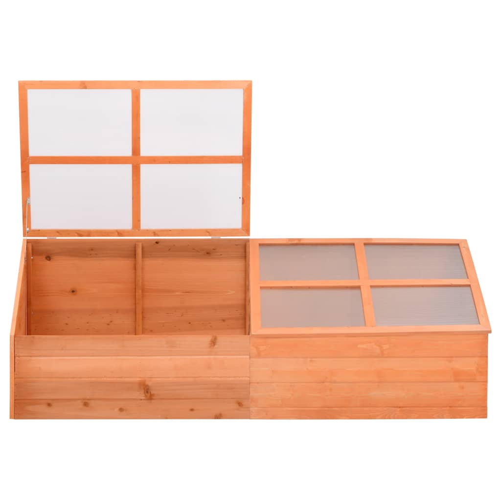 Vidaxl tuinkas 180x57x62 cm bois