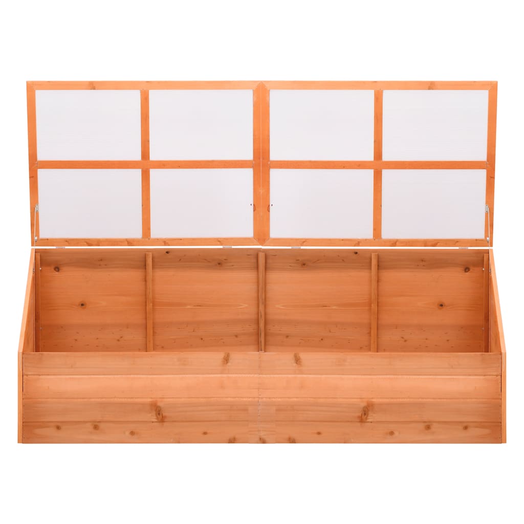 Vidaxl tuinkas 180x57x62 cm bois