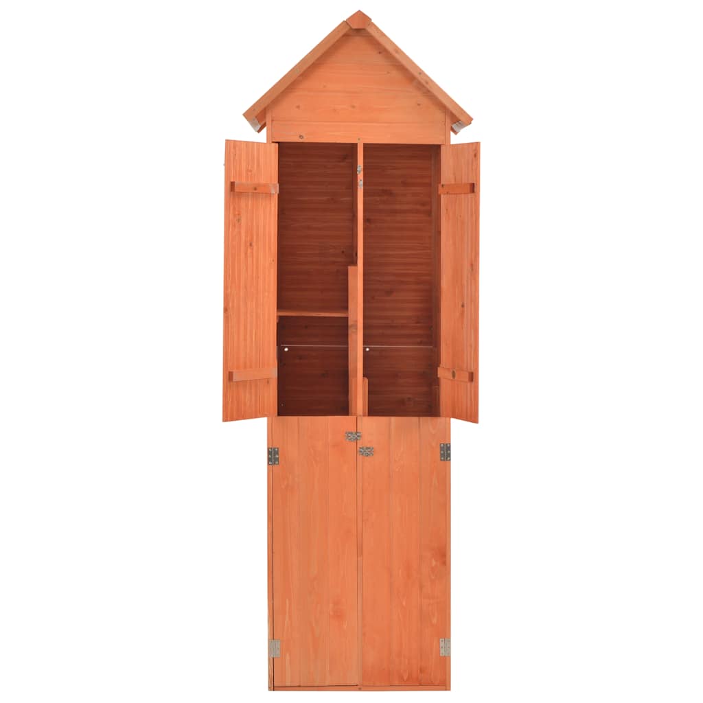 Vidaxl Garden Storage 71x60x213 cm Bois