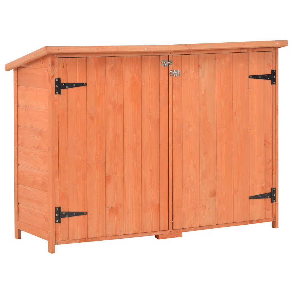 Vidaxl Garden Shed 128x42x91 cm Bois