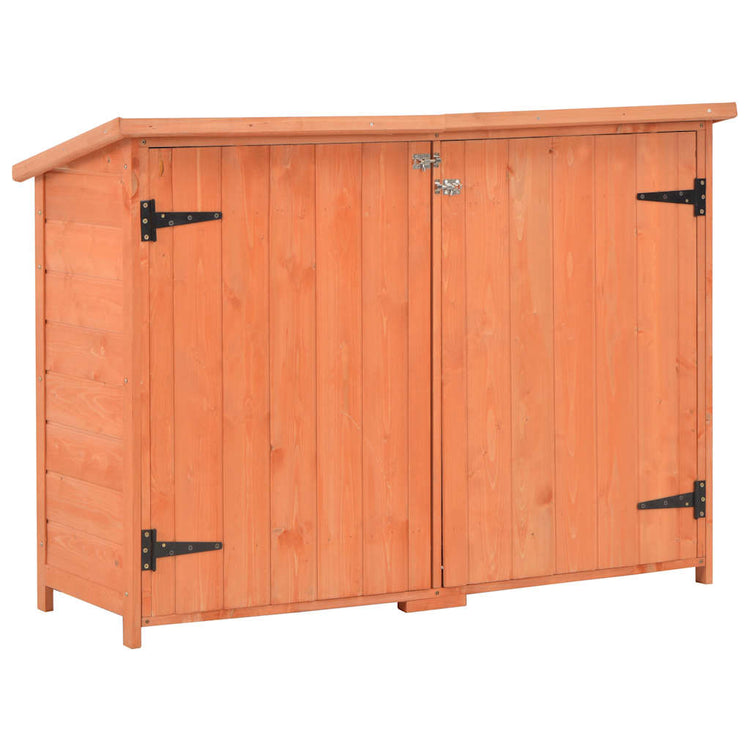 Vidaxl Garden Shed 128x42x91 cm Bois