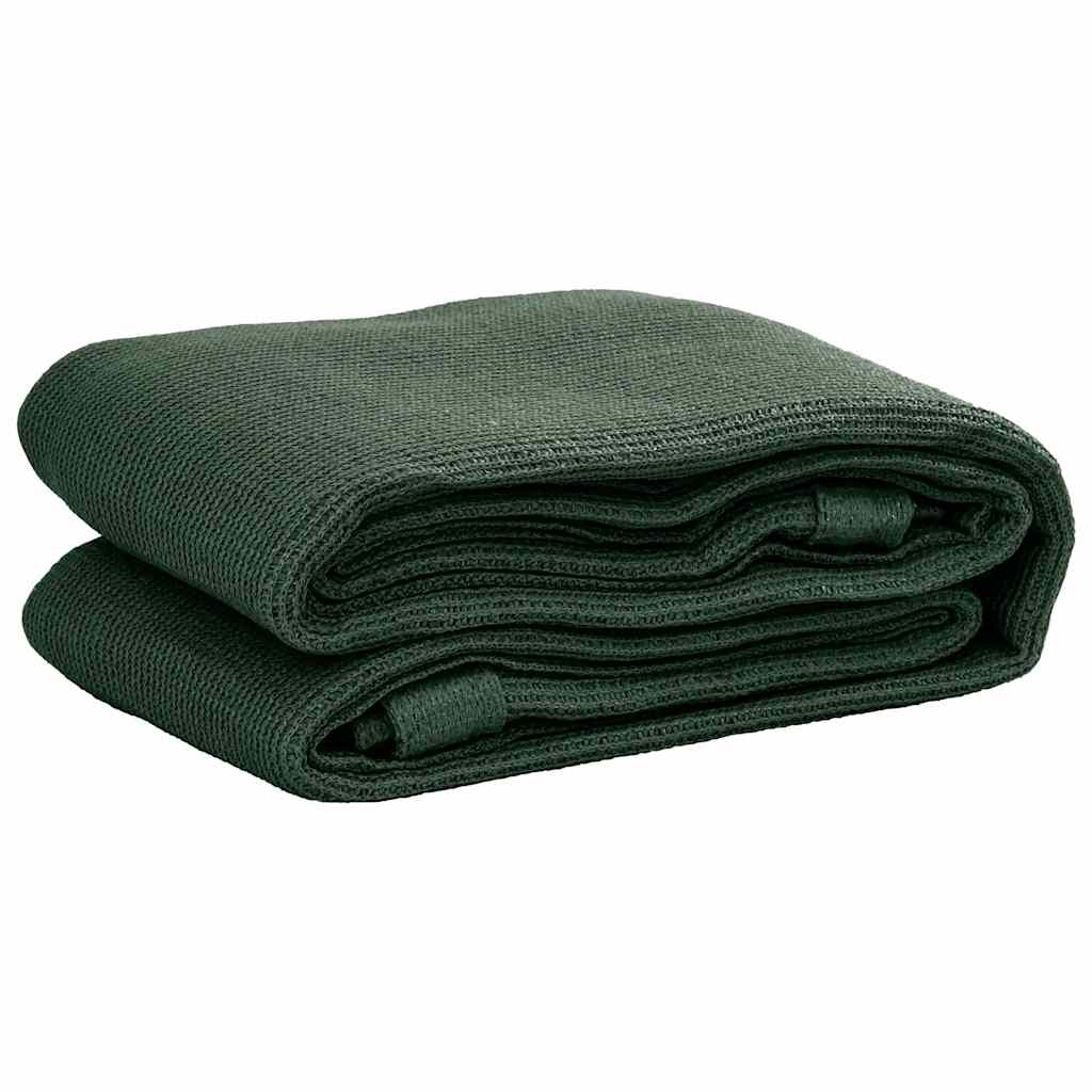 Tapis de tente Vidaxl 250x500 cm vert HDPE