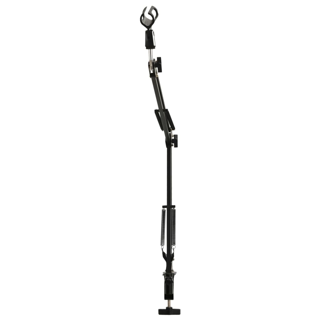 Vidaxl Microphone Standard Table Mountting Steel Black