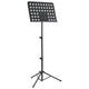 Vidaxl Music Book Stand Steel noir