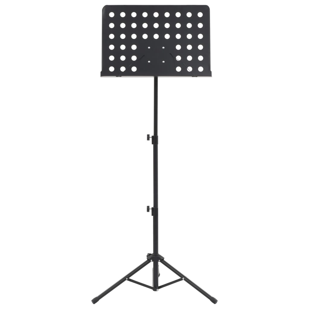 Vidaxl Music Book Stand Steel noir