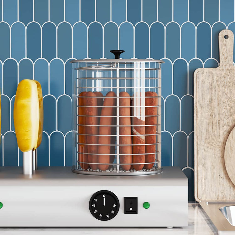 Vidaxl Cylinder pour Hotdog Histormer 200x240 mm de verre