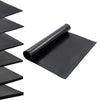 Mat de plancher Vidaxl Anti-slip 8 mm de caoutchouc de 1,2x2 m en douceur