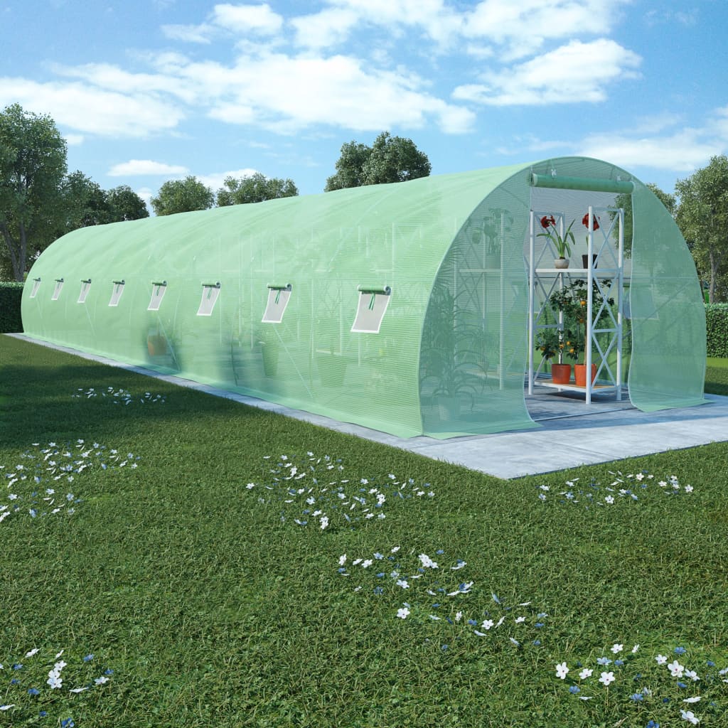 Vidaxl kas 36 m² 1200x300x200 cm