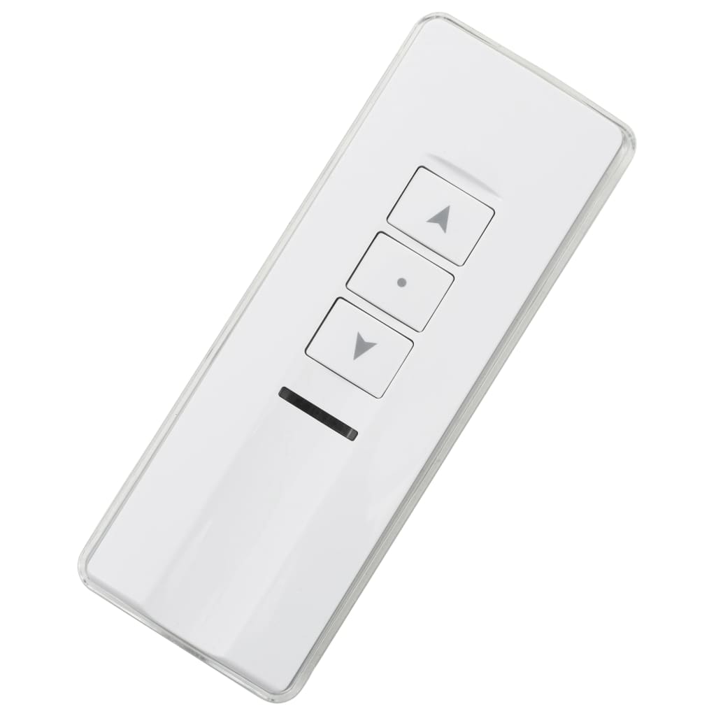 Vidaxl luifel moteur extensible 400 cm blanc bleu